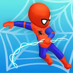 Скачать Web Master: Стикмен Супергерой [Взлом Много монет] APK на Андроид