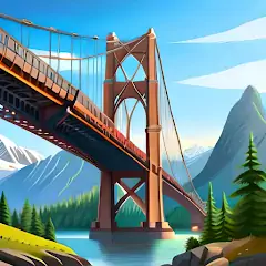 Скачать Bridgezz: Cтроитель мостов [Взлом Бесконечные деньги] APK на Андроид