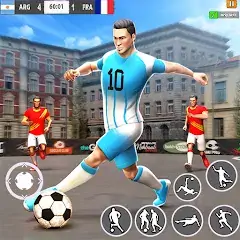Скачать Street Football: Futsal Games [Взлом Бесконечные деньги] APK на Андроид