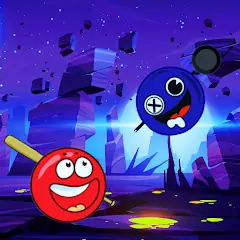 Скачать Red Bounce Ball: Blue Monster [Взлом Бесконечные монеты] APK на Андроид