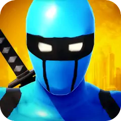 Скачать Blue Ninja : Superhero Game [Взлом Много монет] APK на Андроид