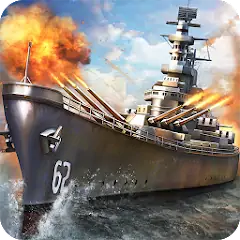 Скачать Атака военных кораблей 3D [Взлом Бесконечные деньги] APK на Андроид