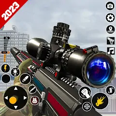 Скачать IGI Sniper Gun Shooting Games [Взлом Много монет] APK на Андроид
