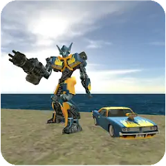 Скачать Muscule Car Robot [Взлом Много денег] APK на Андроид