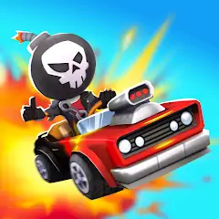 Скачать Boom Karts Multiplayer Racing [Взлом Много монет] APK на Андроид