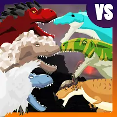 Скачать T-Rex Fights More Dinosaurs [Взлом Бесконечные монеты] APK на Андроид