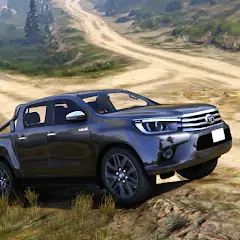 Скачать Toyota Hilux 4x4 Mountain Ride [Взлом Бесконечные монеты] APK на Андроид