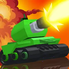 Скачать Tank Battle IO [Взлом Бесконечные деньги] APK на Андроид