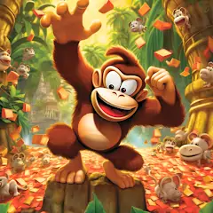 Скачать обезьяна игра kong банановые [Взлом Много монет] APK на Андроид