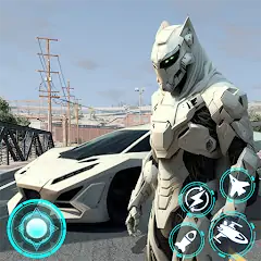 Скачать Robot Car Transformation Game [Взлом Много монет] APK на Андроид