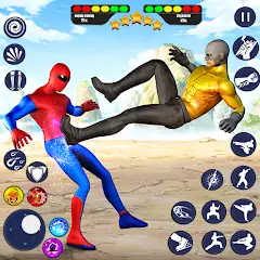 Скачать Superhero Kungfu Fighting Game [Взлом Бесконечные деньги] APK на Андроид