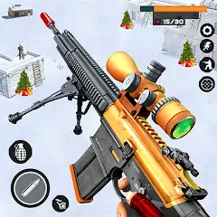 Скачать Sniper War 3D - игры с оружием [Взлом Бесконечные деньги] APK на Андроид
