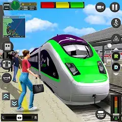 Скачать город поезд сим- поезд игры 3д [Взлом Бесконечные деньги] APK на Андроид