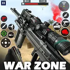 Скачать War Zone: Gun Shooting Games [Взлом Много монет] APK на Андроид