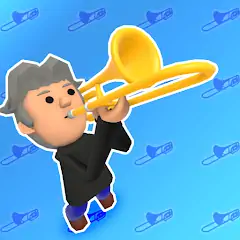 Скачать Trombone! [Взлом Бесконечные монеты] APK на Андроид