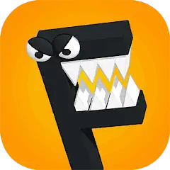 Скачать Merge Alphabet: Merge Monster [Взлом Бесконечные монеты] APK на Андроид