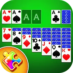 Скачать Solitaire Puzzle : Card Jigsaw [Взлом Много денег] APK на Андроид