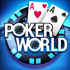 Скачать Poker World - Офлайн Покер [Взлом Бесконечные монеты] APK на Андроид