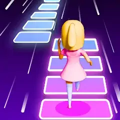 Скачать Melody Run - Cute Popcat Music [Взлом Бесконечные монеты] APK на Андроид