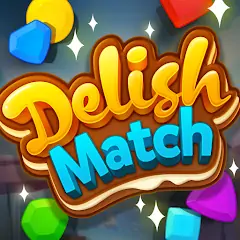 Скачать Delish Match : Match3 & Design [Взлом Бесконечные деньги] APK на Андроид