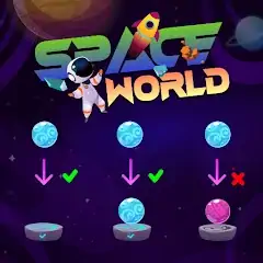 Скачать Sorting Planets - Space World [Взлом Бесконечные монеты] APK на Андроид