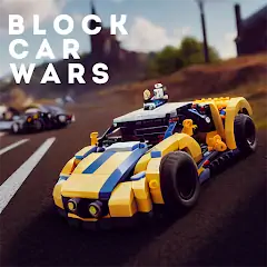 Скачать Block Car Wars Brick Car Crash [Взлом Много монет] APK на Андроид