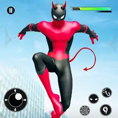 Скачать Spider Rope Hero - Flying Hero [Взлом Бесконечные деньги] APK на Андроид