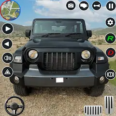 Скачать Jeep Driving Simulator offRoad [Взлом Бесконечные монеты] APK на Андроид