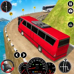 Скачать Offroad Bus Simulator Game [Взлом Бесконечные деньги] APK на Андроид