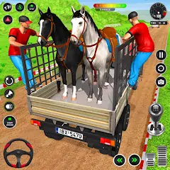 Скачать Animals Transport Truck Game [Взлом Много монет] APK на Андроид