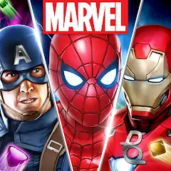 Скачать MARVEL Puzzle Quest: Hero RPG [Взлом Бесконечные деньги] APK на Андроид