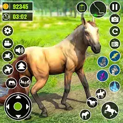 Скачать Virtual Wild Horse Family Sim [Взлом Бесконечные монеты] APK на Андроид