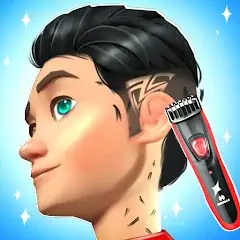 Скачать Barber Shop Hair Cut Sim Games [Взлом Много монет] APK на Андроид