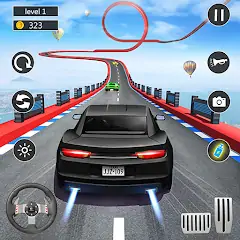 Скачать GT Car Stunts - Ramp Car Games [Взлом Много монет] APK на Андроид