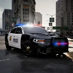 Скачать Police Car Simulator 2023 [Взлом Много денег] APK на Андроид