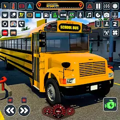 Скачать School Bus Simulator Bus Game [Взлом Много монет] APK на Андроид