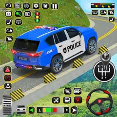 Скачать Police Car Driving School Game [Взлом Бесконечные монеты] APK на Андроид