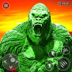 Скачать Игра Monster King Kong Rampage [Взлом Много монет] APK на Андроид