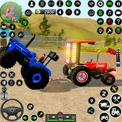 Скачать Тракторные фермерские игры 3D [Взлом Бесконечные деньги] APK на Андроид