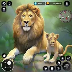 Скачать Симулятор Льва Игры Льва [Взлом Много денег] APK на Андроид