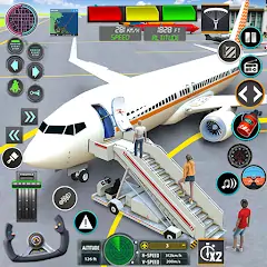 Скачать пилот полет симулятор игры [Взлом Много монет] APK на Андроид
