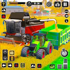 Скачать трактор комбайн фермер [Взлом Много денег] APK на Андроид