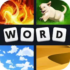 Скачать 4 Pics 1 Word: Puzzle Game [Взлом Много монет] APK на Андроид