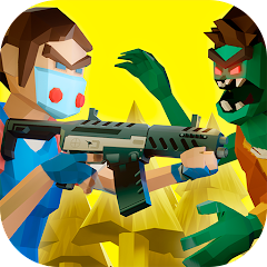 Скачать Two Guys & Zombies 3D: По сети [Взлом Бесконечные деньги] APK на Андроид