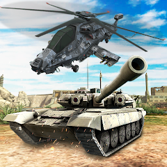 Скачать Massive Warfare: Танк Тандер [Взлом Много монет] APK на Андроид