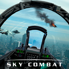 Скачать Sky Combat - Самолеты Онлайн [Взлом Много денег] APK на Андроид