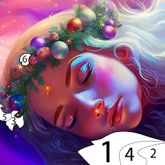 Скачать Myth & Fairy Color by Number [Взлом Много денег] APK на Андроид