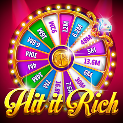 Скачать Hit it Rich! Casino Slots Game [Взлом Бесконечные деньги] APK на Андроид