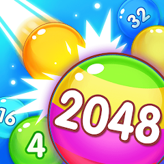 Скачать Crazy Ball 2048 [Взлом Много денег] APK на Андроид