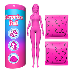Скачать Color Reveal Suprise Doll Game [Взлом Много монет] APK на Андроид